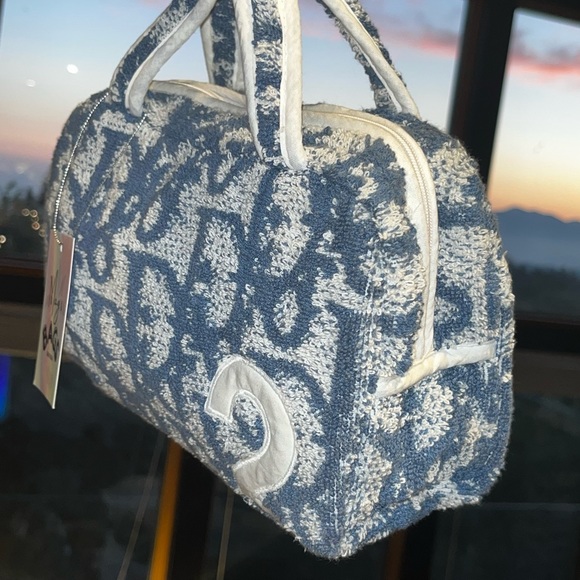 Dior: Trotter No. 2 Terry Diorissimo Y2K Monogram Oblique Boston Bag - Picture 12 of 17